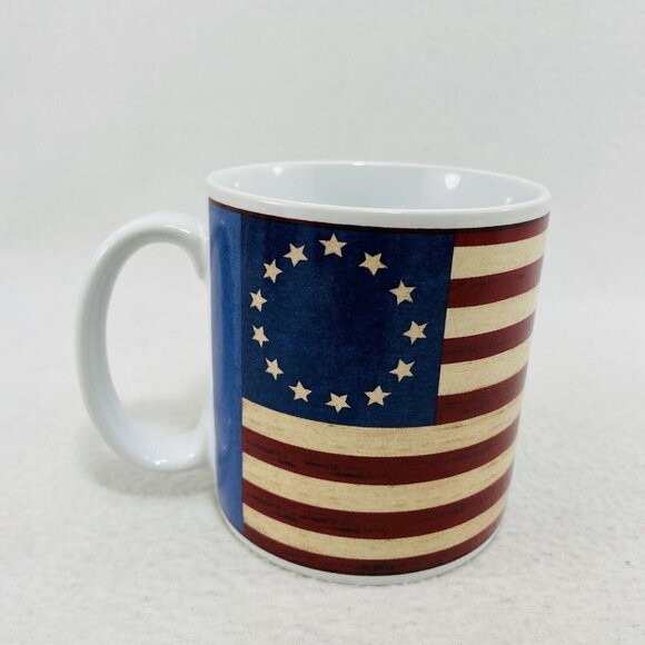 Spirit Of Flag Mug Brandon House Warren Kimble Sakura US USA America Patriot - Picture 1 of 10